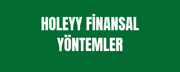 Holeyybet Finansal Yöntemler