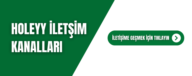Holeyy İletişim Kanalları